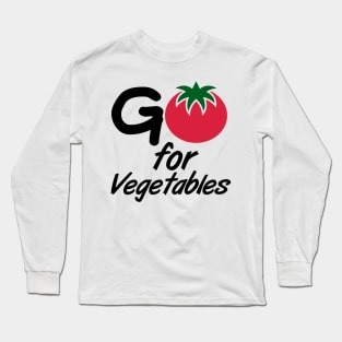 Go vegan Long Sleeve T-Shirt